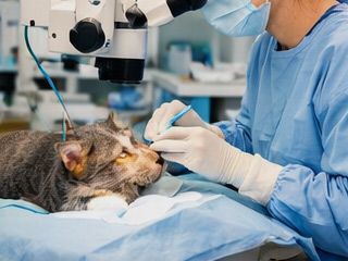Cirugía de glándula del tercer párpado